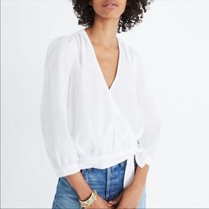 Madewell Wrap Top